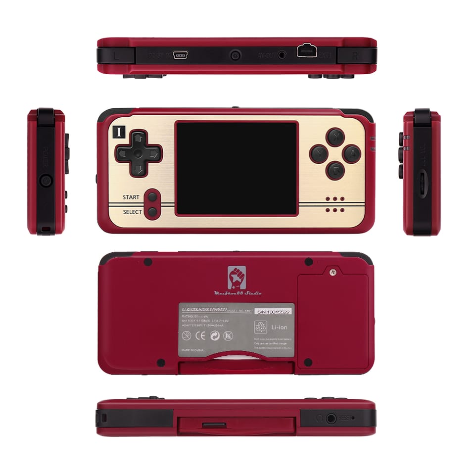 Anbernic K101 Plus handheld, product photo from the manufacturer