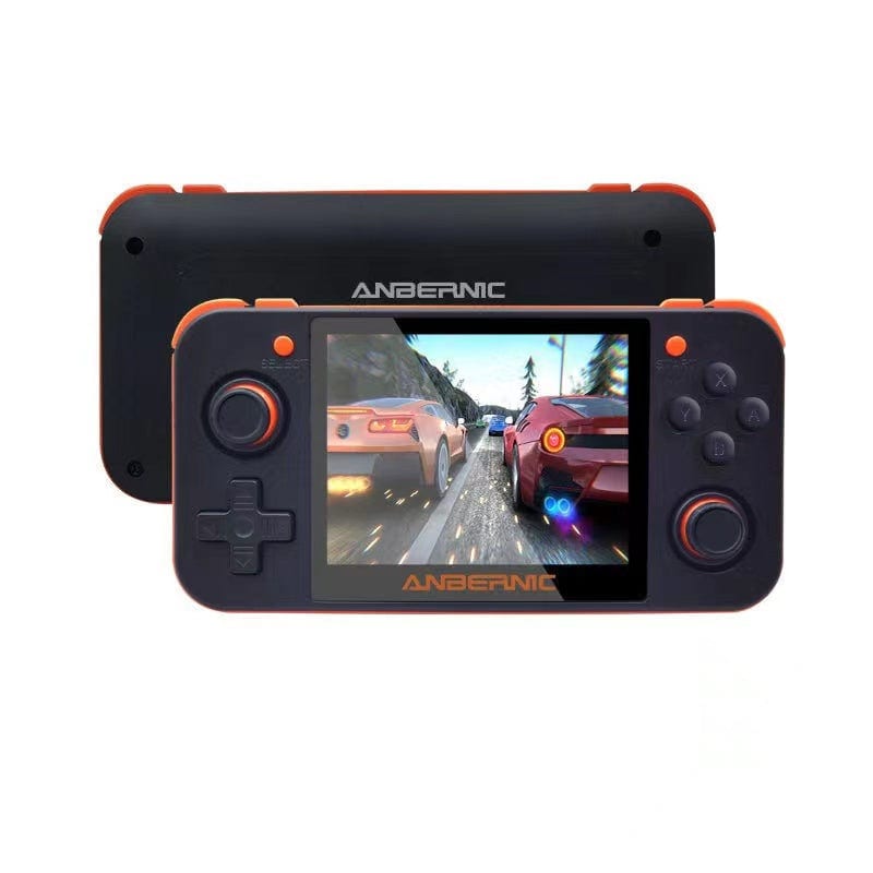 RG350 handheld, product photo from the manufacturer