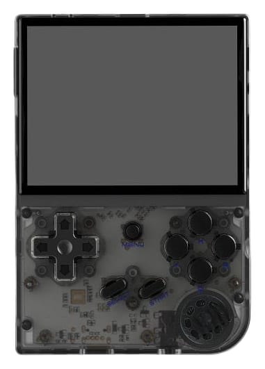 RG35XX (2024) handheld, cut out from the manufacturer's product photo