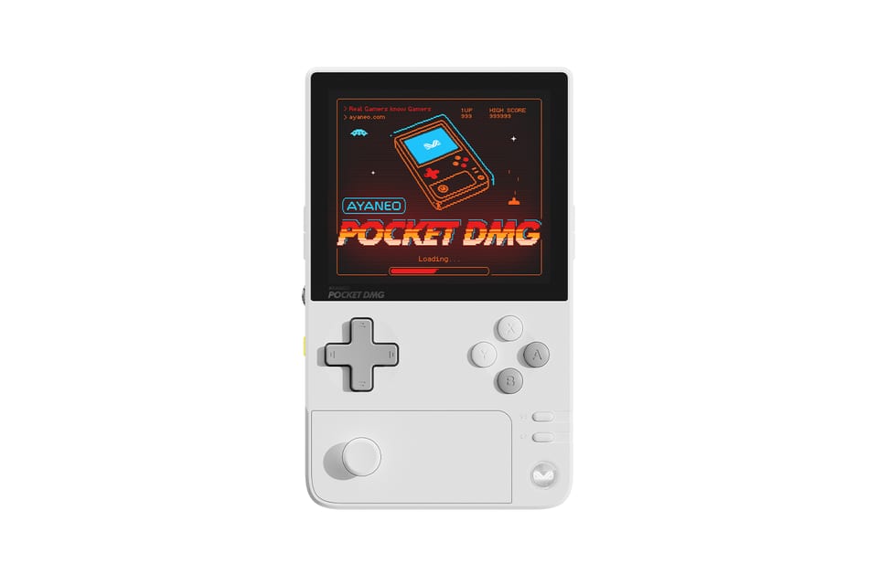 AYANEO Pocket DMG handheld, product photo from the manufacturer