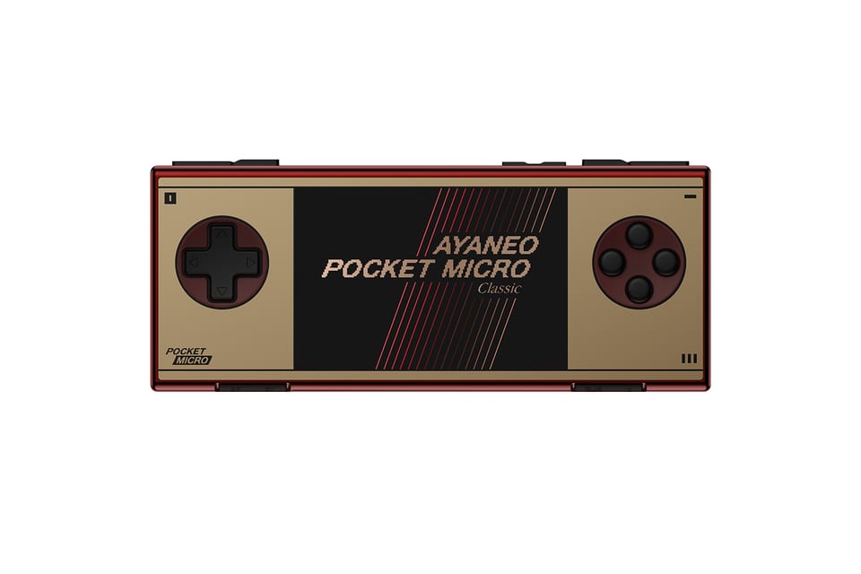 AYANEO Pocket MICRO Classic handheld, product photo from the manufacturer